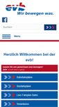 Mobile Screenshot of evb-elbe-weser.de